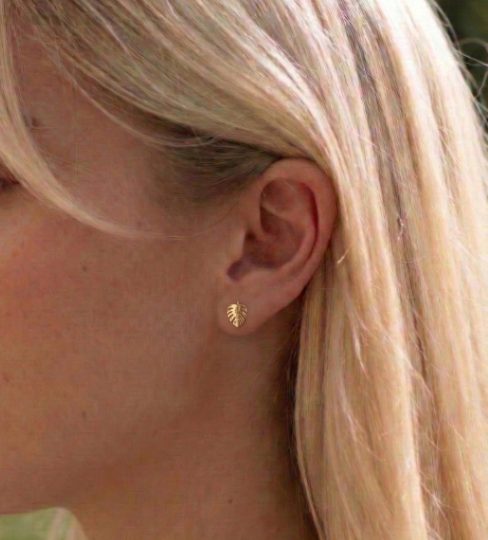 Monsteros formos auskarai