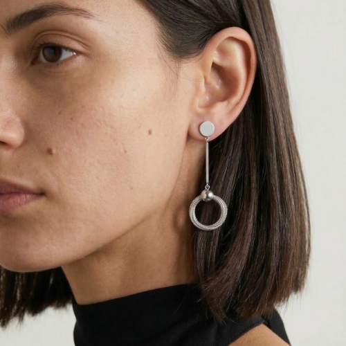 Ilgi kabantys auskarai