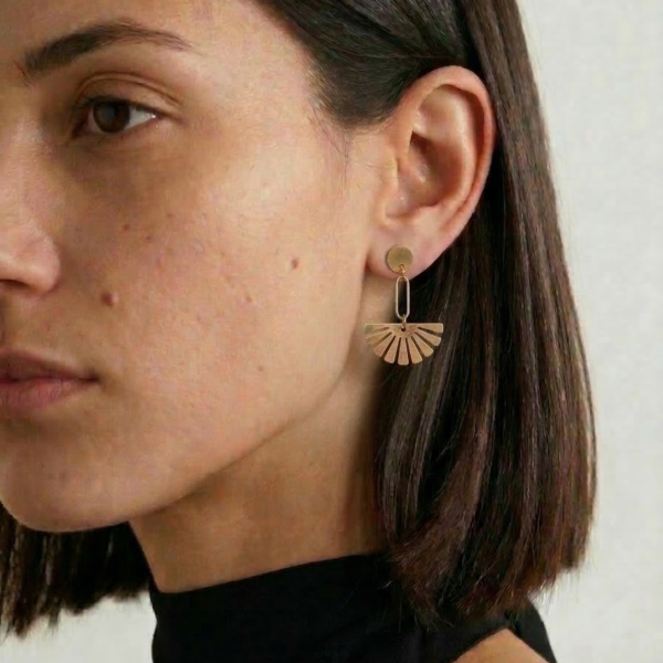 Nerūdijančio plieno auskarai