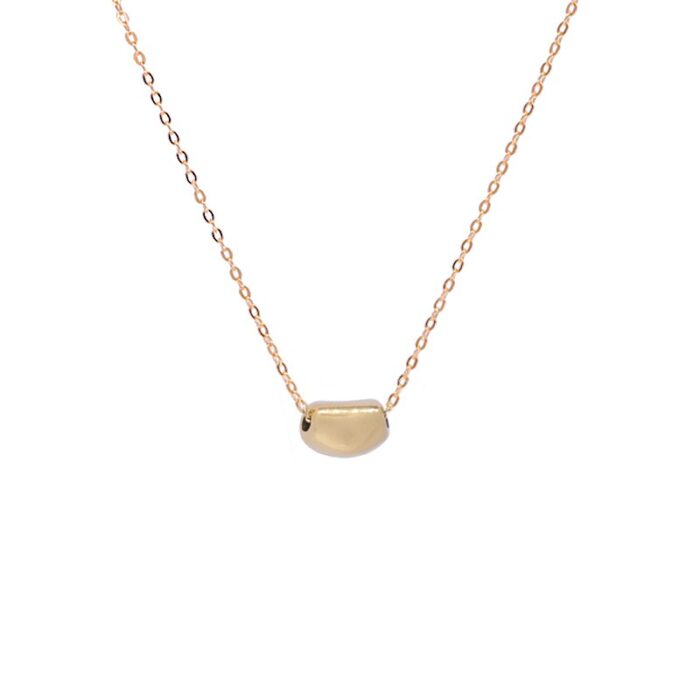 Aukso spalvos grandinėlė su pakabuku